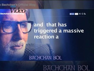 Amitabh ponders over gay rights ruling