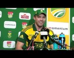 AB de Villiers fells proud after beating India in 2nd ODI