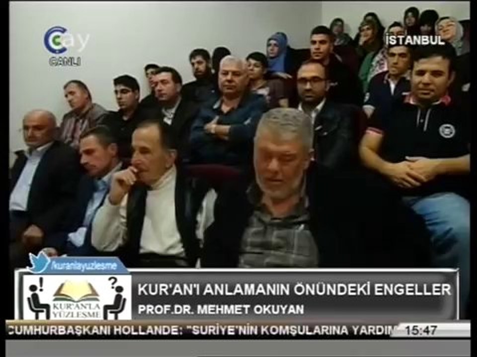 "Kur'an okumak Kur'an'ı hayatınıza taşımakla olur!"