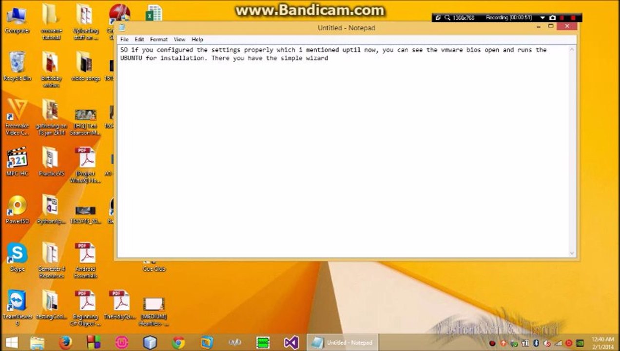 Tutorial How  to Install Ubuntu On Vmware Workstation