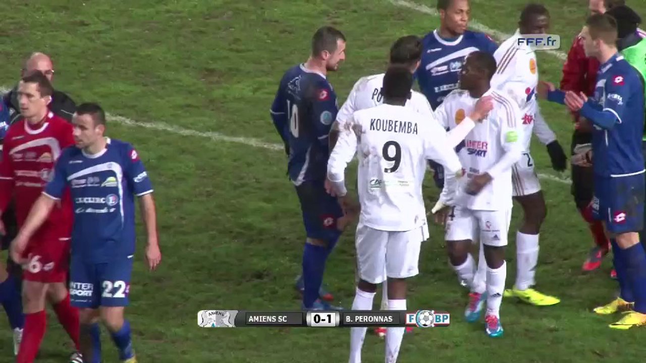 Amiens SC 0 - 1 FC Bourg-Péronnas (31/01/2014)