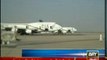 PIA flight transport passengers, leaves luggage