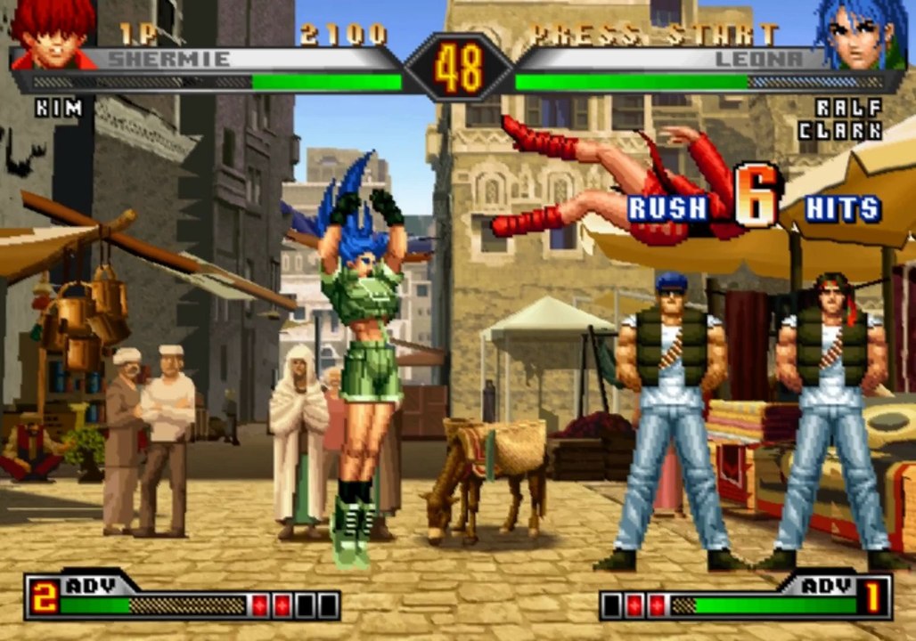 NeoGeo Online Collection Vol 10 The King of Fighters 98 Ultimate Match Gameplay PCSX2 R5726 HD 1080p PS2