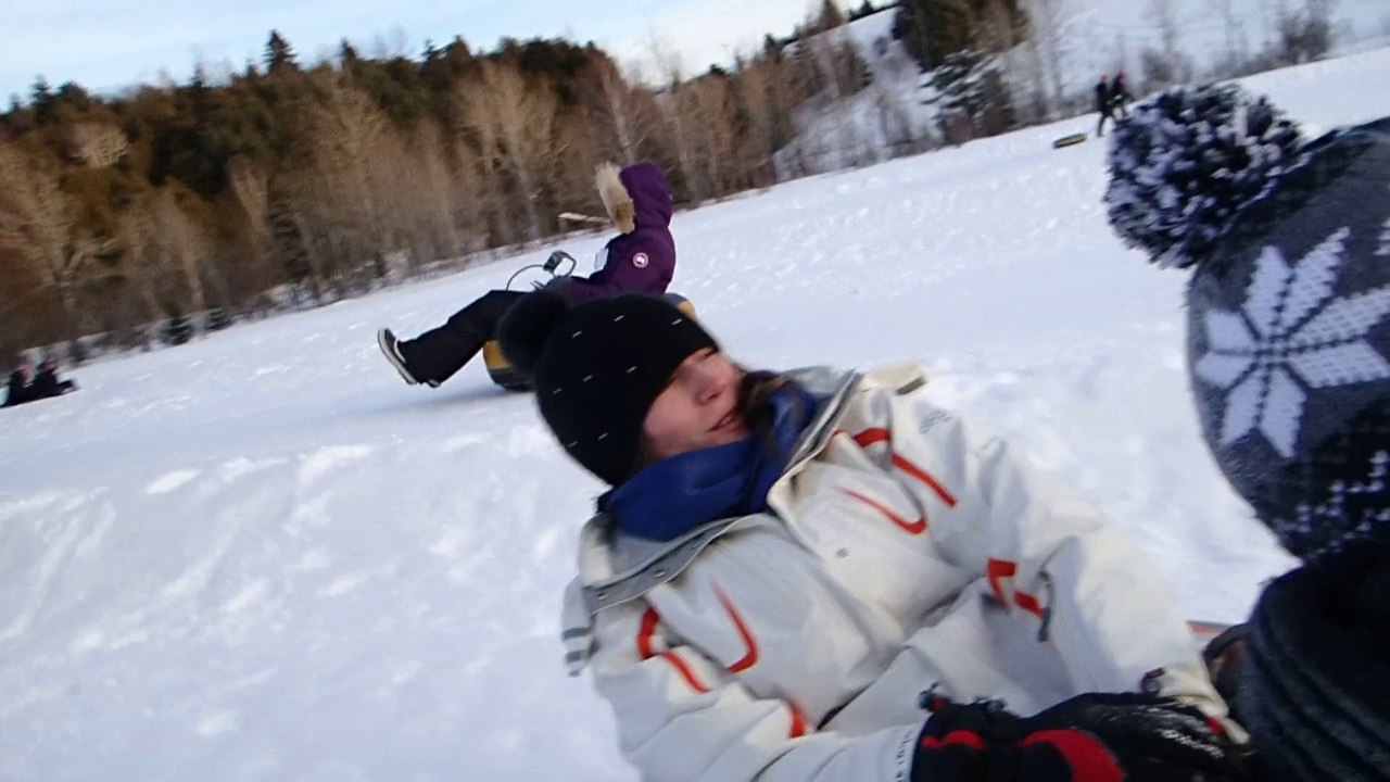 Glissade sut tube mont tremblant