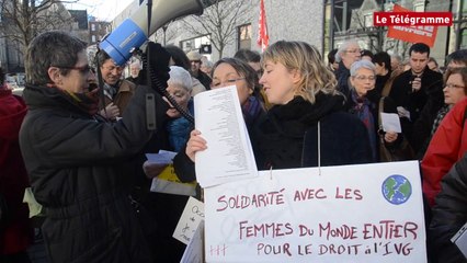 Saint-Brieuc. Les pro-IVG se rebiffent