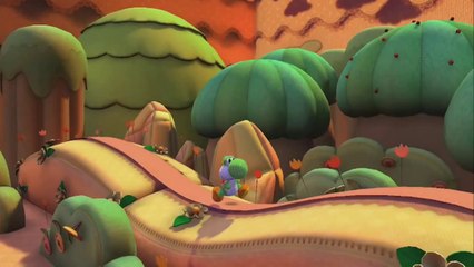 Yarn Yoshi Wii U - Gameplay Footage