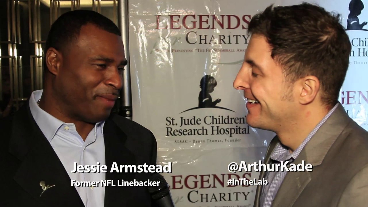 Former New York Giants Linebacker Jessie Armstead #InTheLab