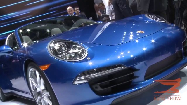 Porsche presenta 911 targa 4 e 911 targa 4s al NAIAS 2014