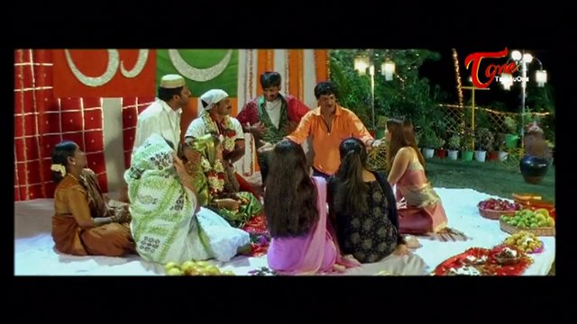 Khadgam Comedy Scene | Ravi Teja Teases Brahmaji In A Lady Getup