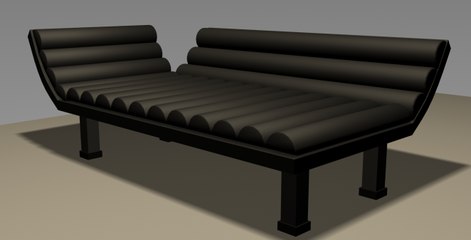 Modern Sofa in 3ds Max Tutorial