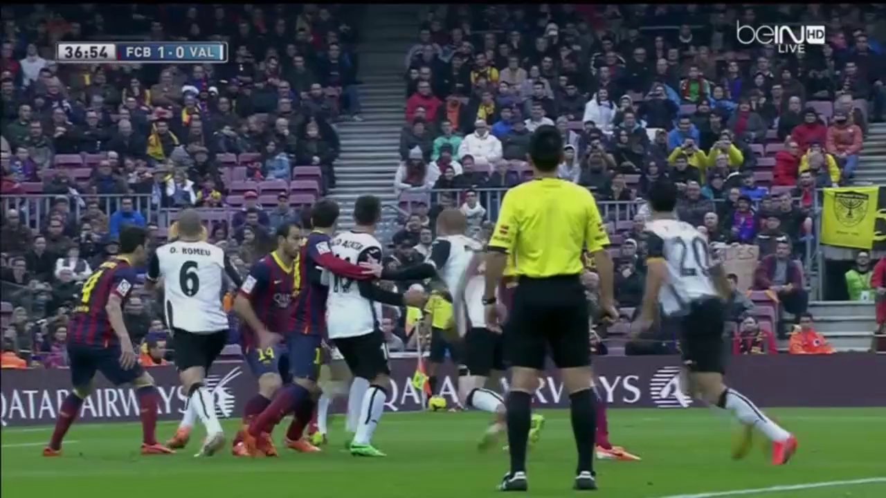Barcelona - Valencia Highlights HD 01.02.2014