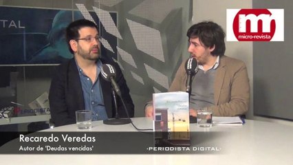Recaredo Veredas, autor de 'Deudas vencidas'. 28-1-2014