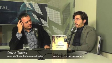 David Torres, autor de 'Todos los buenos soldados'. 9-1-2014