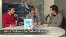 Alberto Fernández y Juan Esteban Rodríguez, autores de 'Leyendas de la Premier'. 2-1-2014