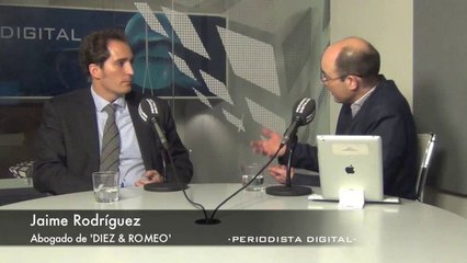 Jaime Rodríguez, abogado de DIEZ&ROMEO. 19-12-2013