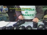 Saviano (NA) - Sequestrata fabbrica di Hogan false, 7 denunce (24.01.14)