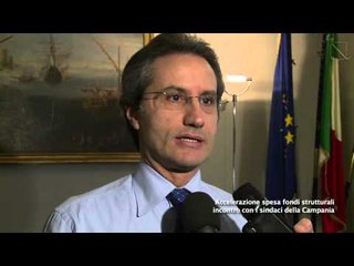 Caldoro - Accelerazione spesa fondi strutturali (20.12.13)