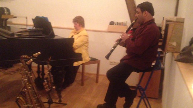 Petite Fleur - Duo Potaschnik - Ninel Potaschnik (Klavier), Gennady Potaschnik (Klarinette)