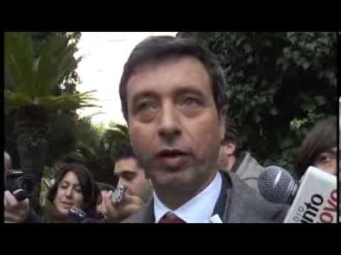 Napoli - Convegno con il ministro Orlando sulla ''Terra dei Fuochi'' -1- (18.01.14)
