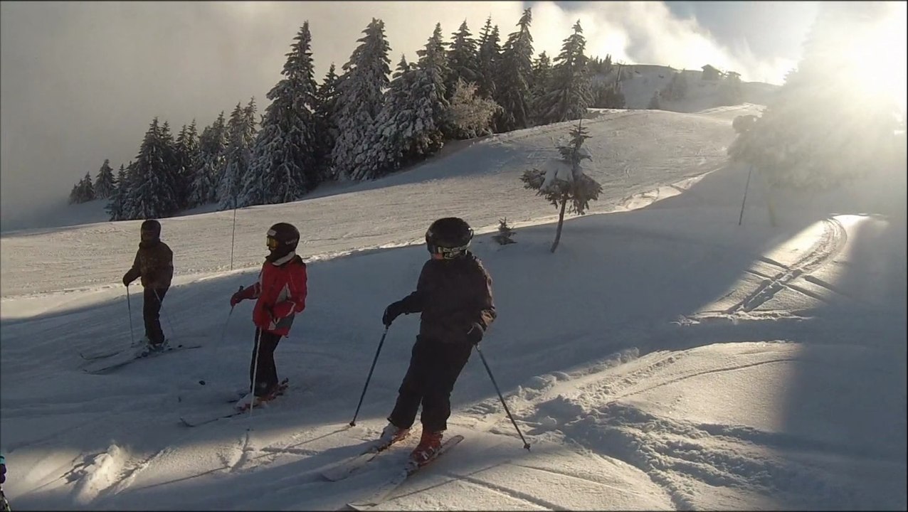 Descente et sauts
