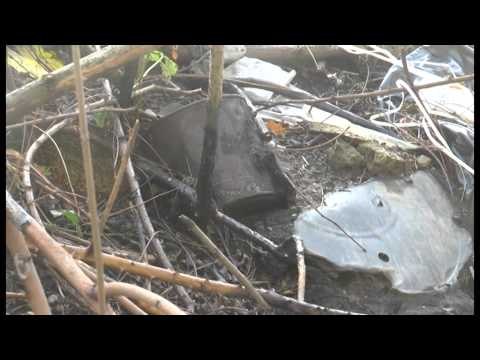 Pianura (Napoli) - Discarica di rifiuti speciali tra Pianura e Marano (14.01.14)