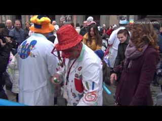 Napoli - La Befana dal Plebiscito al Centro di Accoglienza -live- (06.01.14)