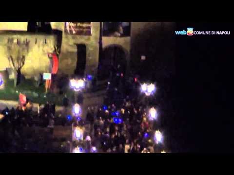 Napoli - Capodanno 2014, dal Plebiscito al Lungomare (31.12.13)