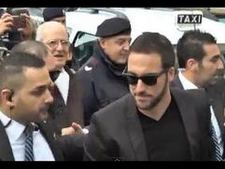 Napoli - Pranzo di Natale per i calciatori azzurri (19.12.13)