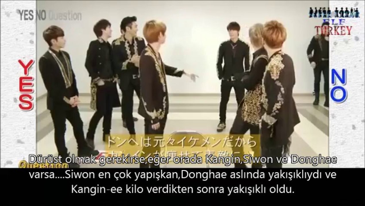 Super Junior SS5 Tokyo Demo DVD - Super Junior Evet Hayır Oynuyor [Türkçe Altyazılı -  Turkish Sub]