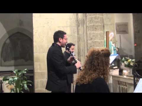 Aversa (CE) - Parente in musica , concerto a Santa Maria a Piazza (06.12.13)