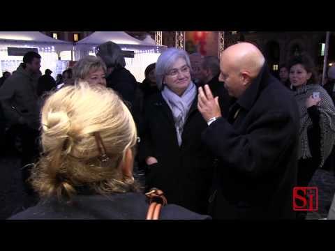 Napoli - Inaugurazione del villaggio antiracket con Rosy Bindi (07.12.13)