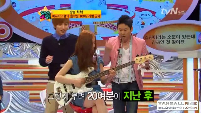 110520 tvN 50 Million Great Questions Ep3 - Leeteuk with After School