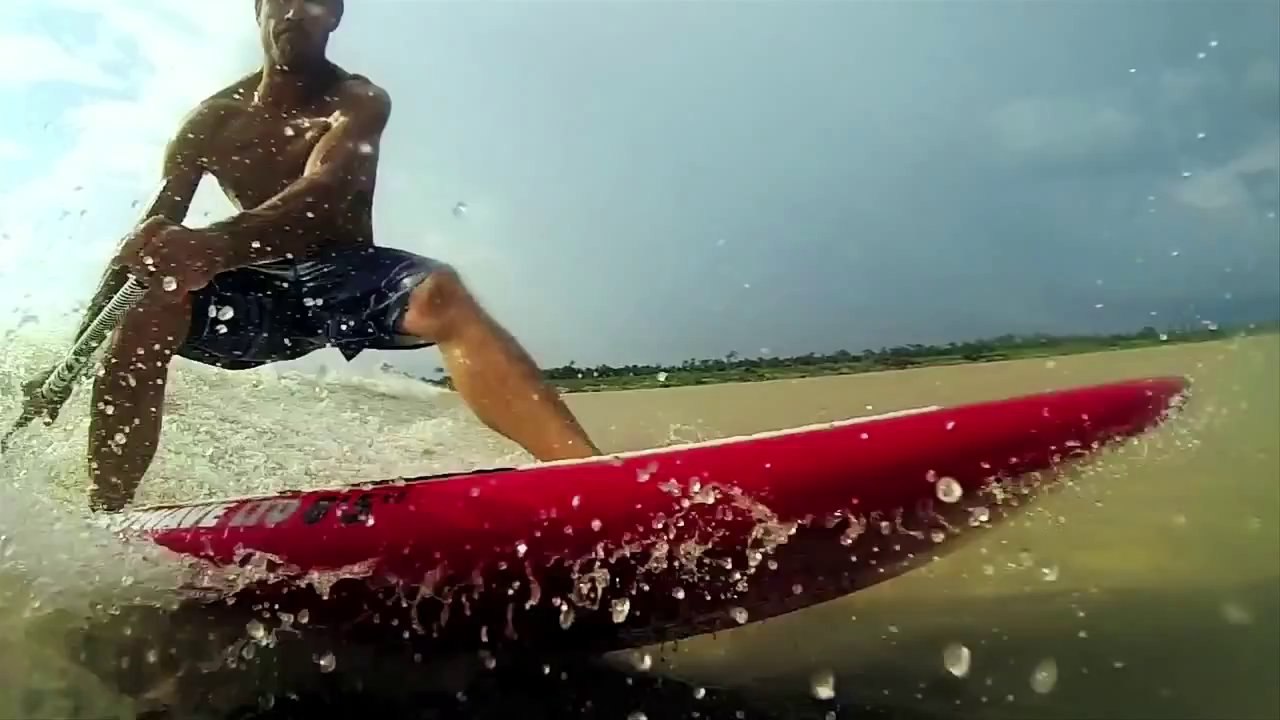 Benak, from the water! Surfing Trip