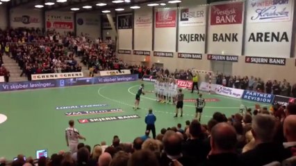 Le but victorieux d'Henrik Mollgaard