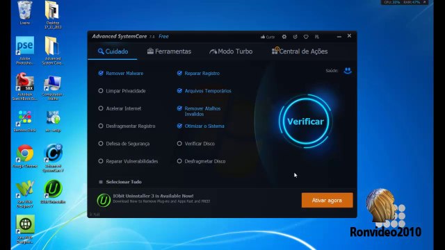 Como baixar e instalar Advanced System Care V7