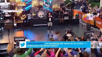 CHER - Woman's World/I Hope You Find It (Live "NBC Today Show") (2013)