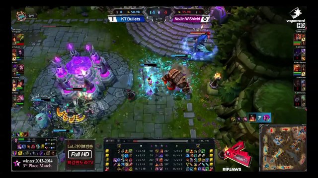 [H/L] LOL Champs winter_KT Bullets vs NaJinWShield match 2
