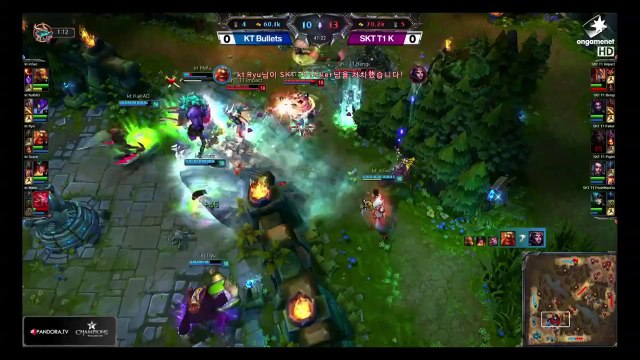 [H/L] LOL Champs winter_KT Bullets vs SKT T1 K match 1
