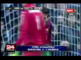 Sorpresa en la Liga Española: Barcelona cayó 2 - 3 ante Valencia (1/3)