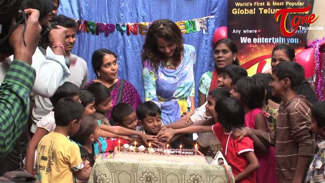 TeluguOne 2014 New Year Celebrations at Future Foundations Orphanage