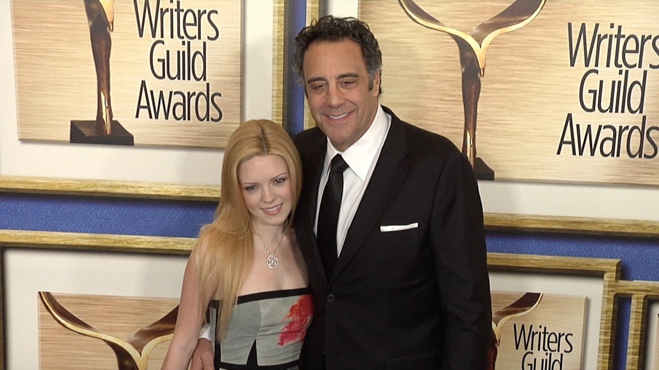 Brad Garrett and Isabella Quella 2014 WGA Red Carpet