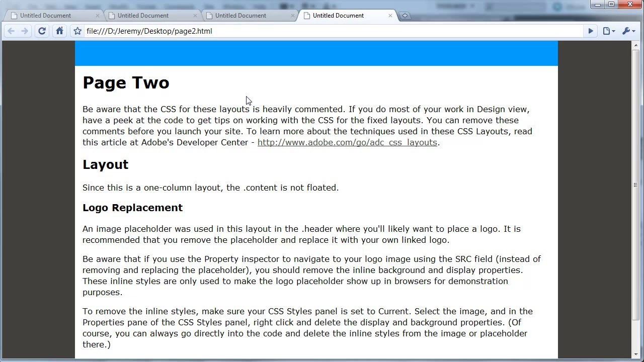 Redirecting Web Pages/ Websites & Automatic Refreshing - Tutorial