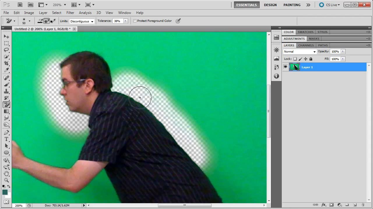 Remove Green Screen / Chroma Keying Tutorial video