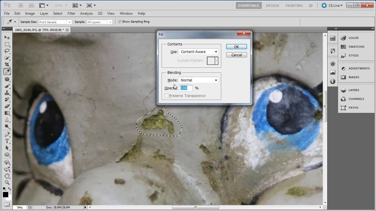 Photoshop: Remove Objects & Clean Up Photos with Content Aware Fill - Tutorial