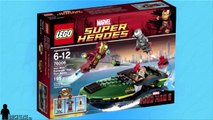 LEGO Review - Marvel Superheros Iron Man Extremis Sea Port Battle 76006