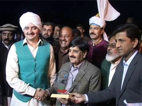 Microscreen International Attock Minister SH Aftab Tent Pucking IN (PUNJAB SPORT FESTIVAL