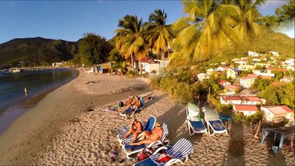 Anse d'Arlet Survol pêche à la senne