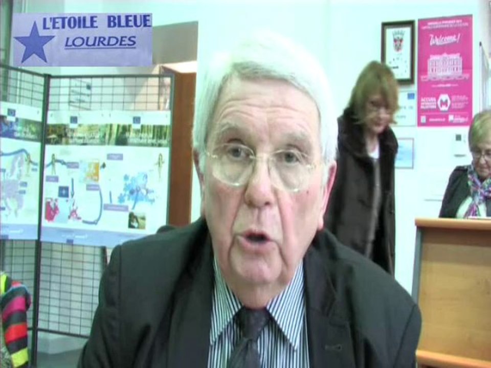 Lourdes: A.G de l'Association l'étoile Bleu présentation par Hubert Landes le président