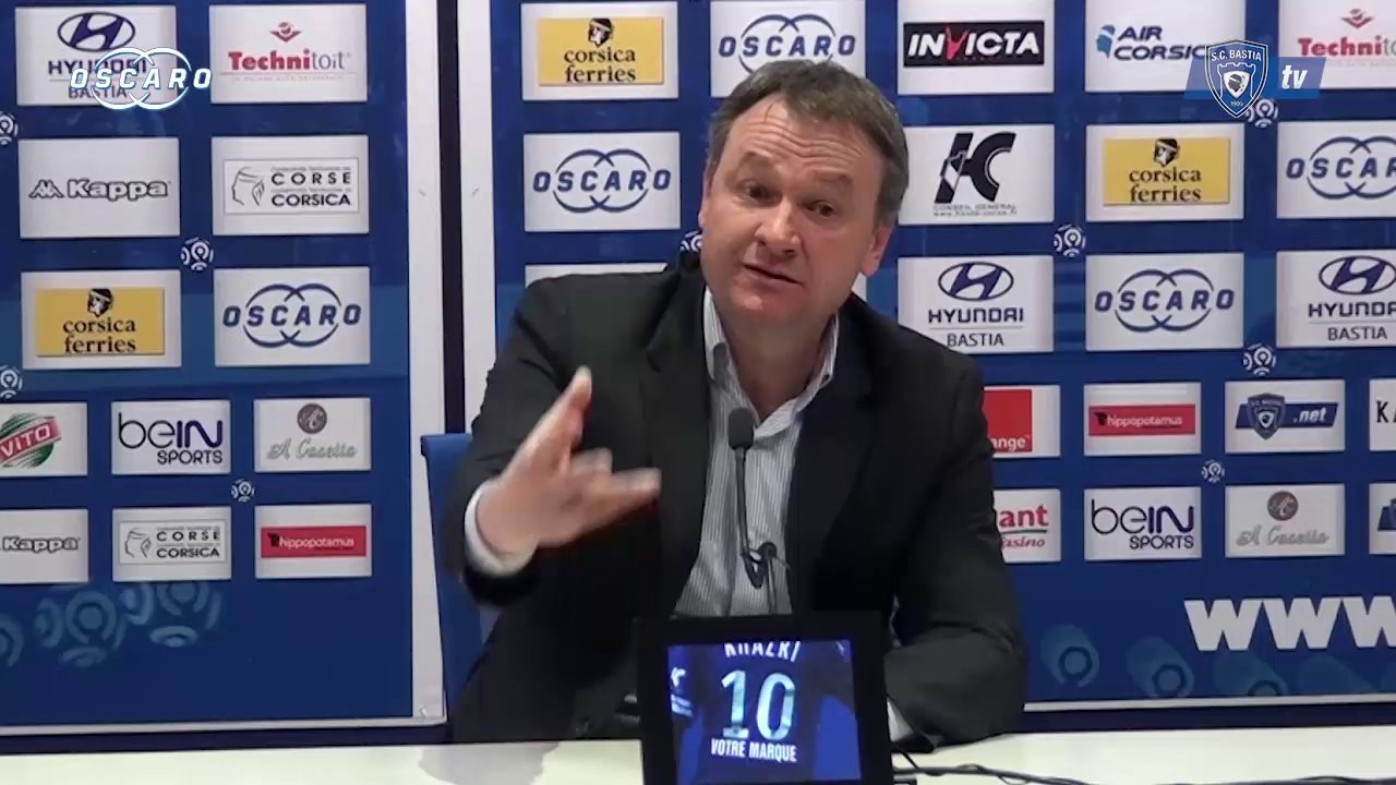 L1 / 2013-14 : Bastia 3-2 Guingamp : Réaction de F. Hantz