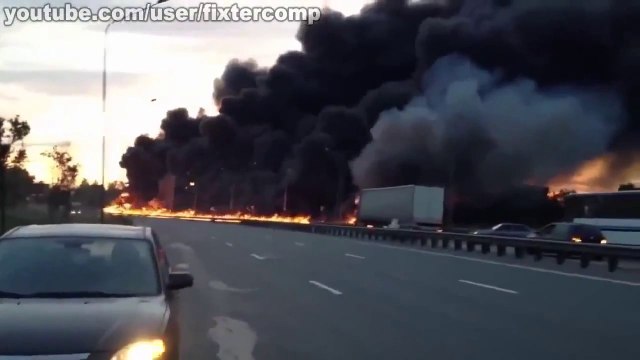 Accident DVR, Accidents with vans. ДТП видеорегистратор, Аварии с фурами